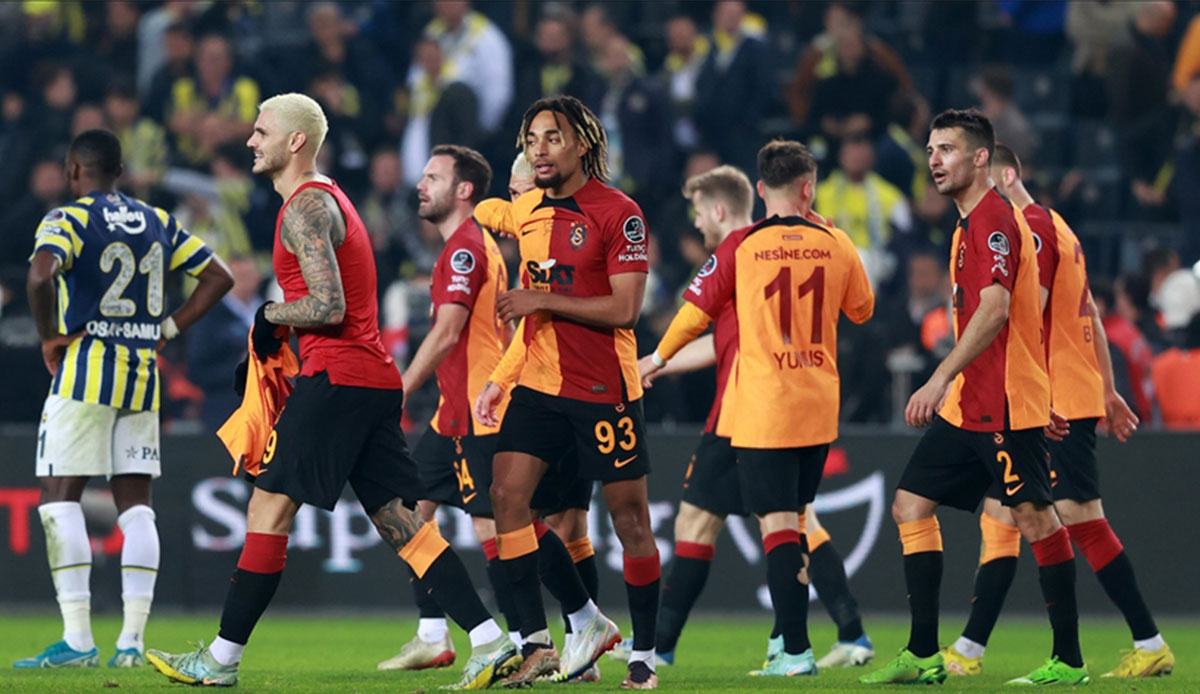 Galatasaray taste 3-0 road win over Fenerbahce