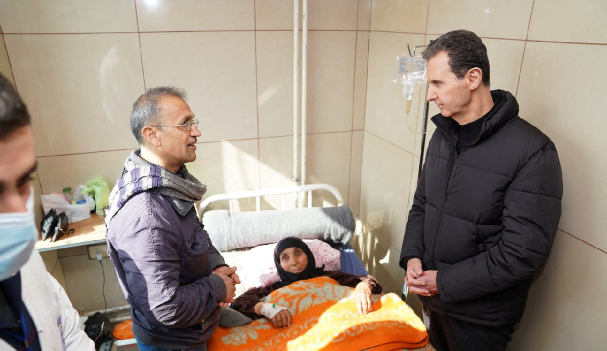 Assad visits victims in Aleppo hospital