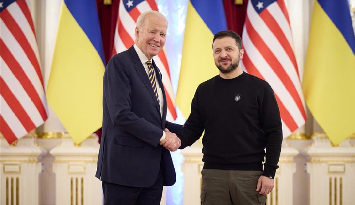 US President Joe Biden made a surprise visit to Ukraine