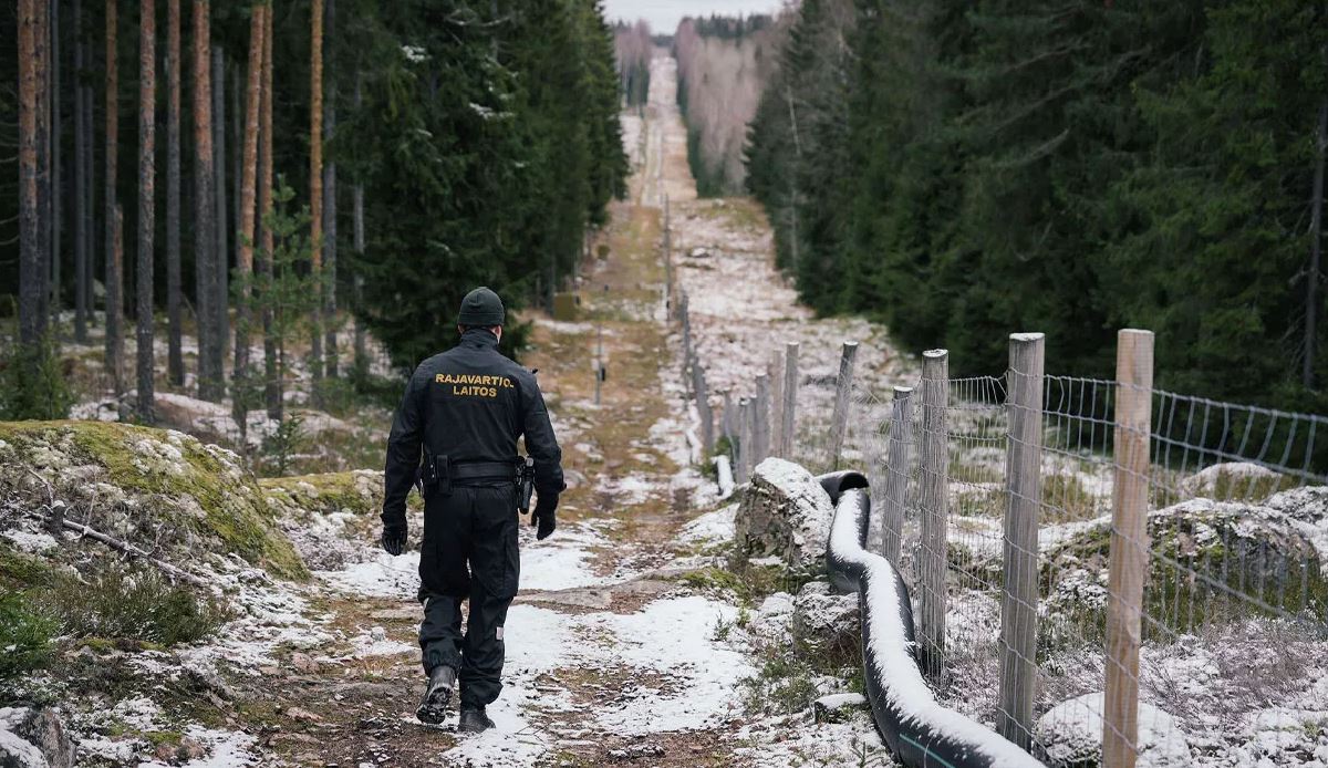Finland fences the border in case of Russian attack