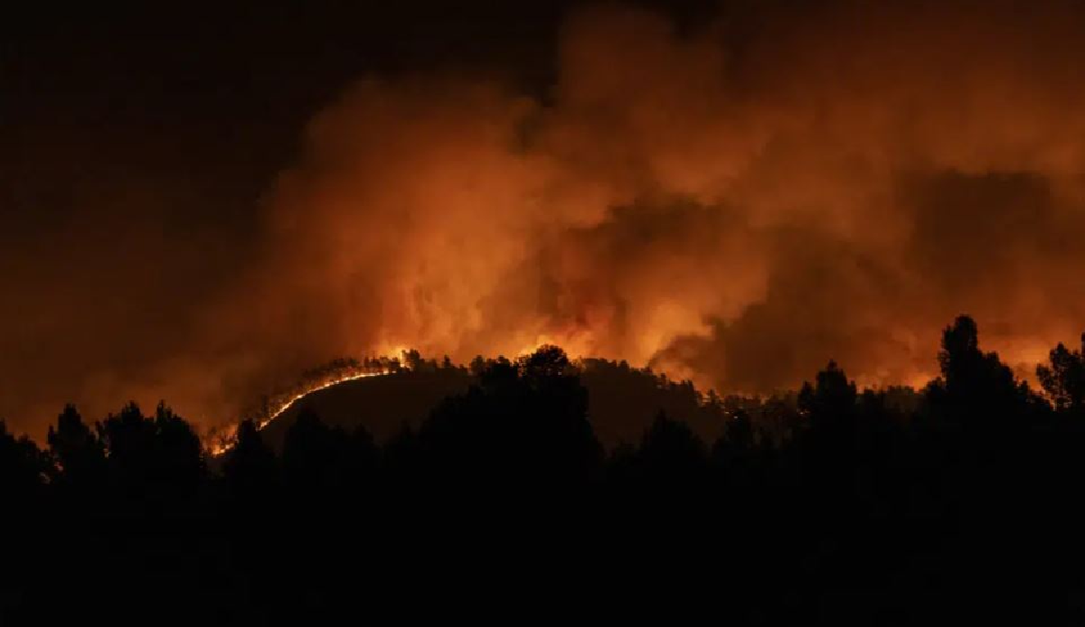 More than 1,500 people evacuated in Spain bushfire