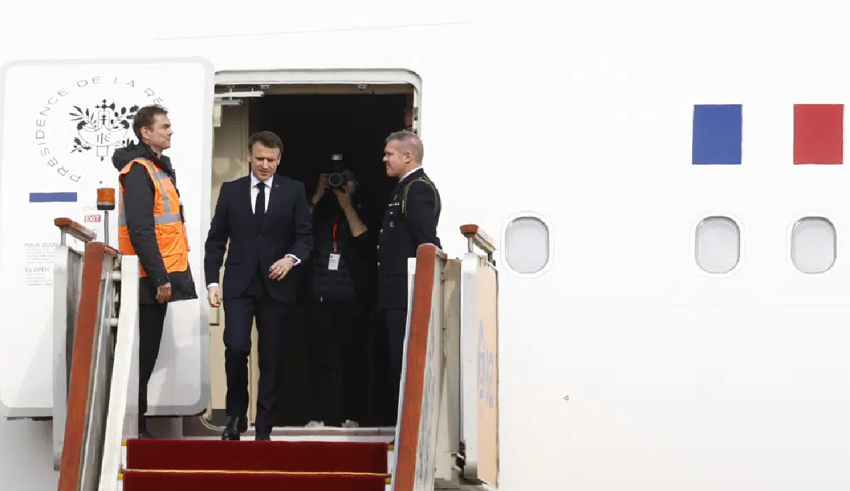 French President Macron visits China for the first time in three years