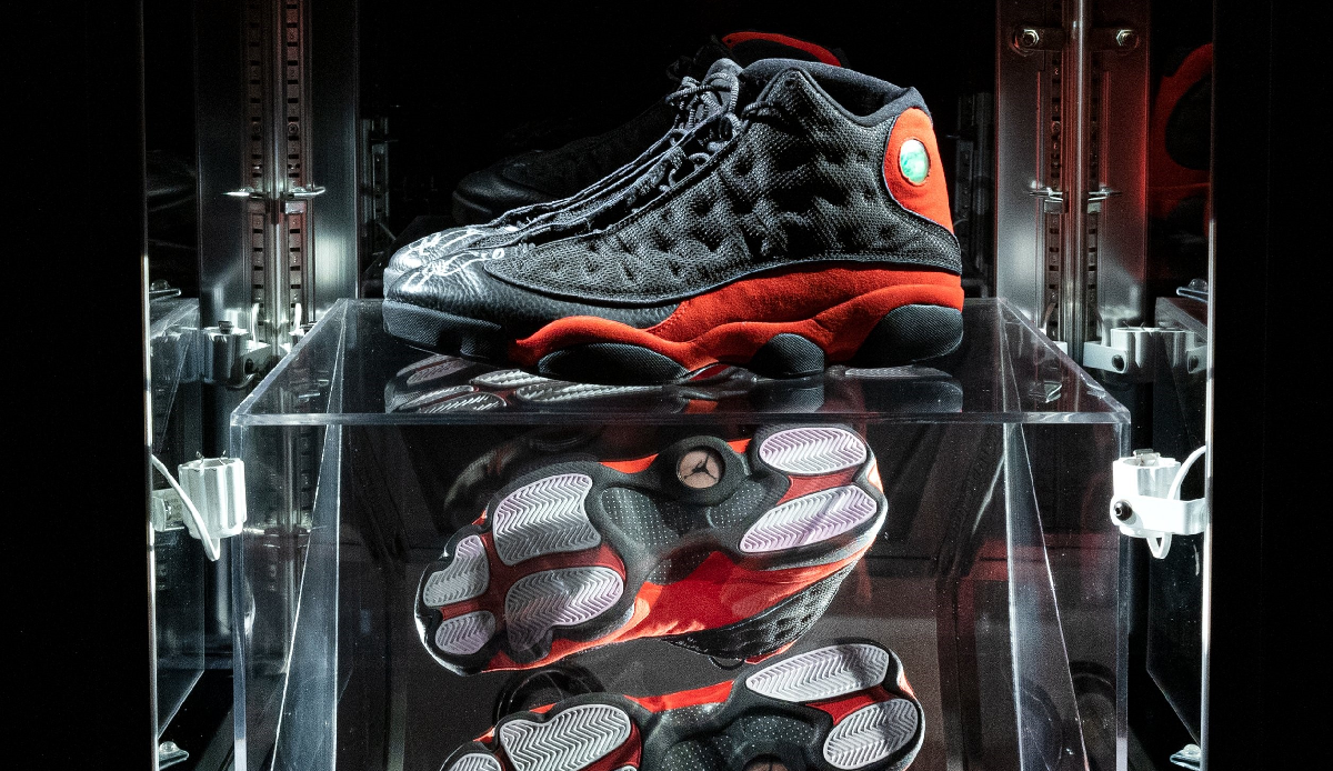 Michael Jordan&#039;s shoes sold for a record $2.2 million