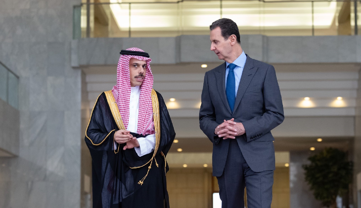 Saudi Arabian Foreign Minister visits Syria after 12 years