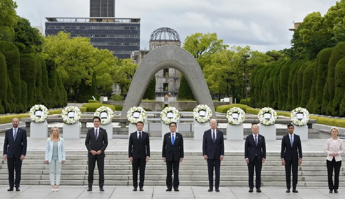 G7 leaders meet in Japan