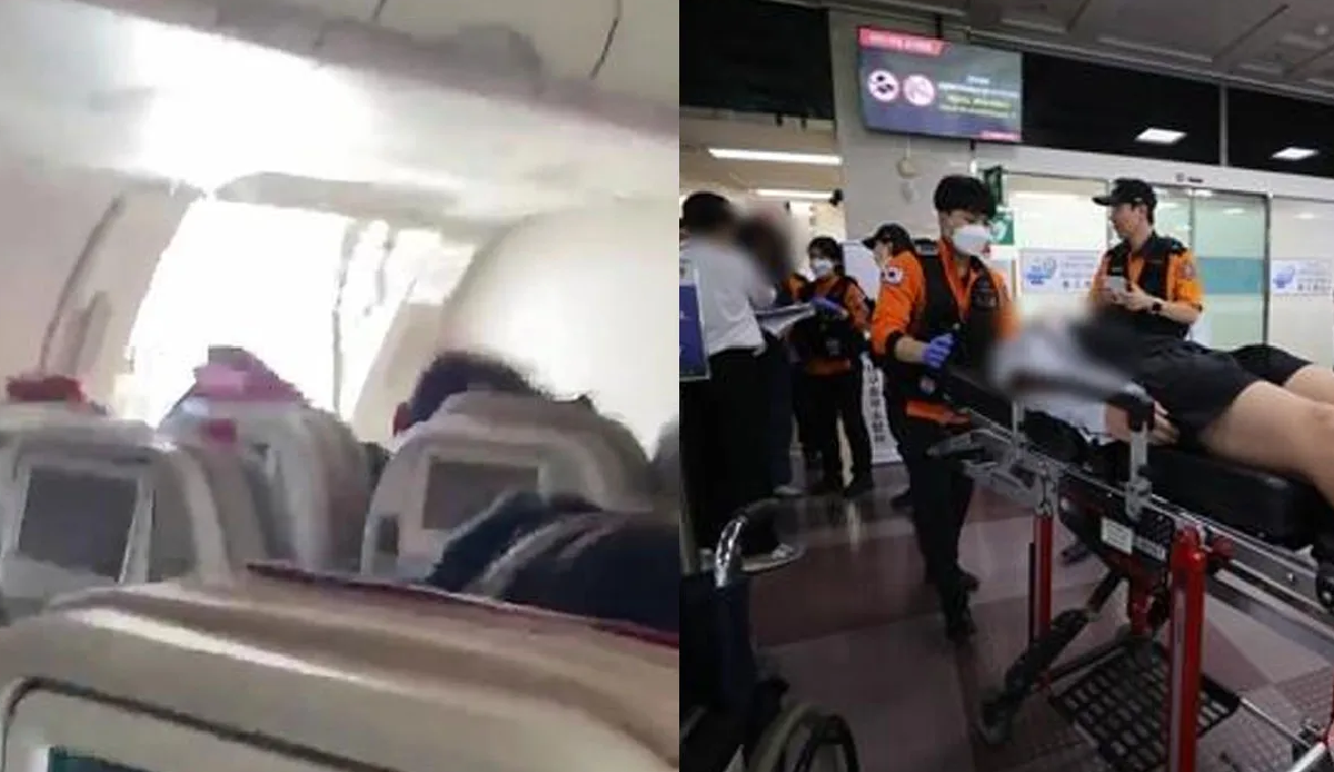 Door of plane with 194 passengers opened in South Korea