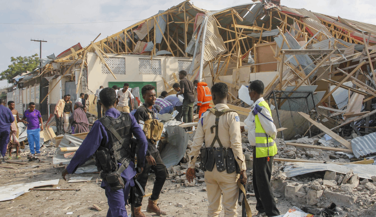 Mortar explosion kills 22 in Somalia