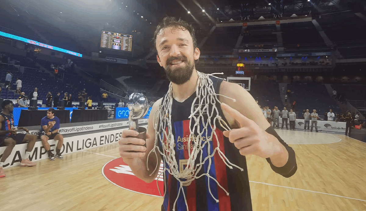 Turkish basketballer wins championship in Spain&#039;s 1st Basketball League