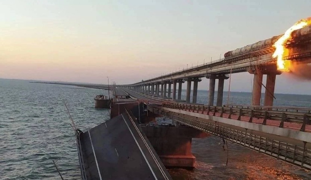 Ukraine admits to blowing up bridge linking Crimea to Russia