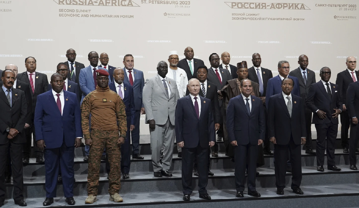 Russia has signed agreements with 40 African countries, Putin says