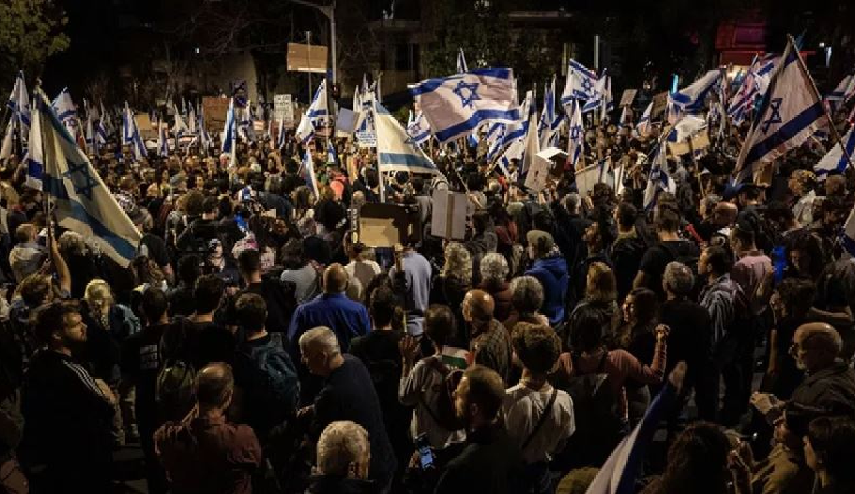 Protesters continue to take to the streets in 7th month of judicial reform in Israel