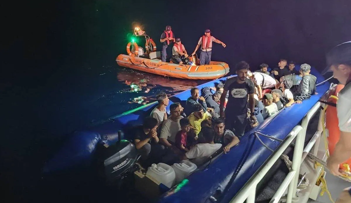 Türkiye rescued 45 migrants turned back by Greece