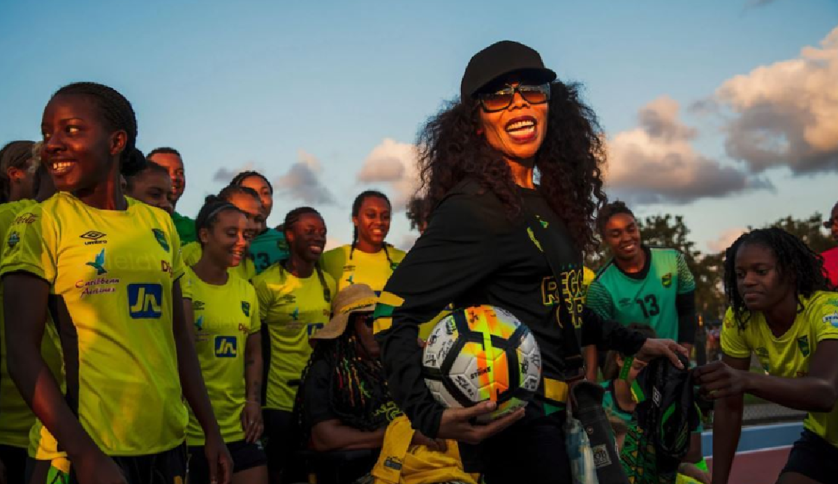 Cedella Marley leads Jamaica Women's Football Team with passion