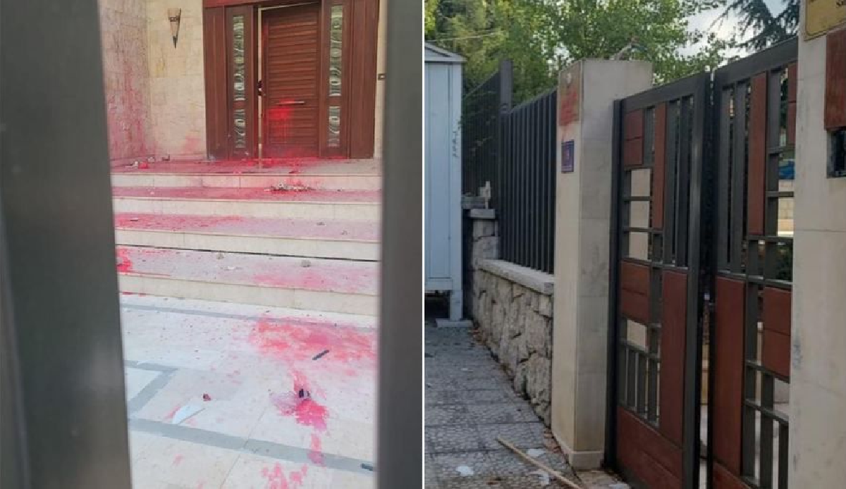 Armenians attack Azerbaijani Embassy in Lebanon