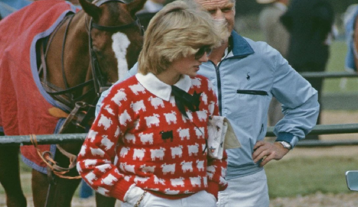 Princess Diana's iconic sweater sold at auction for 1.1 million dollars