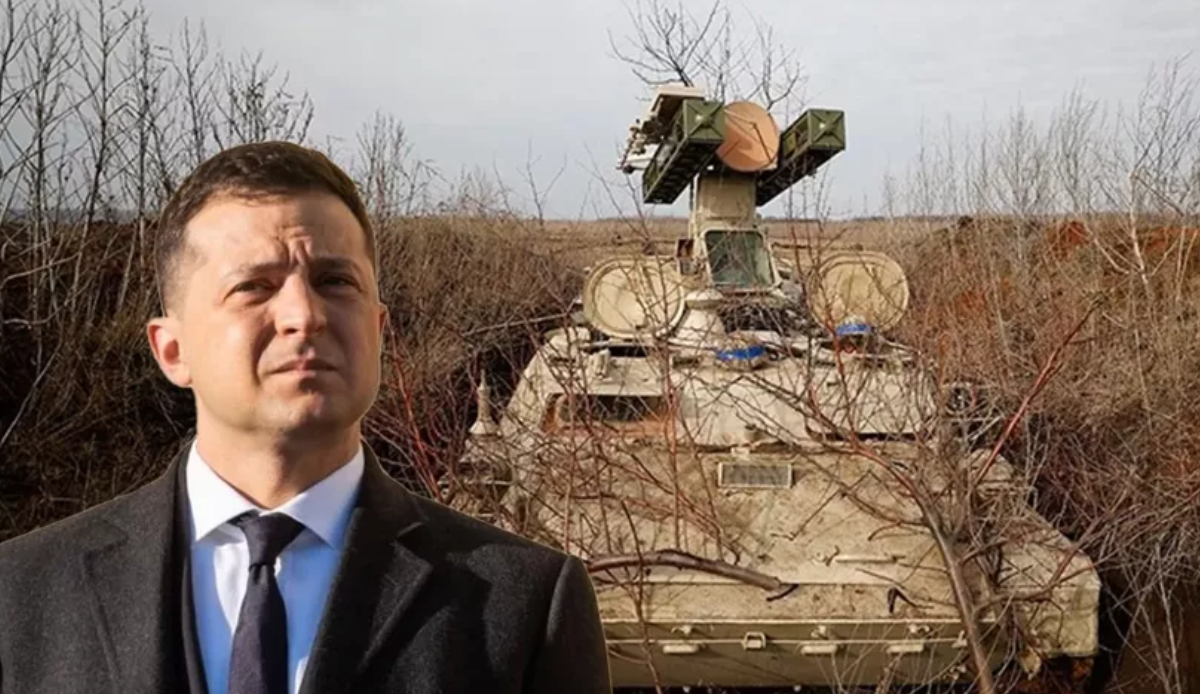 Ukrainian President Zelenskyy reiterated its request for air defense system assistance