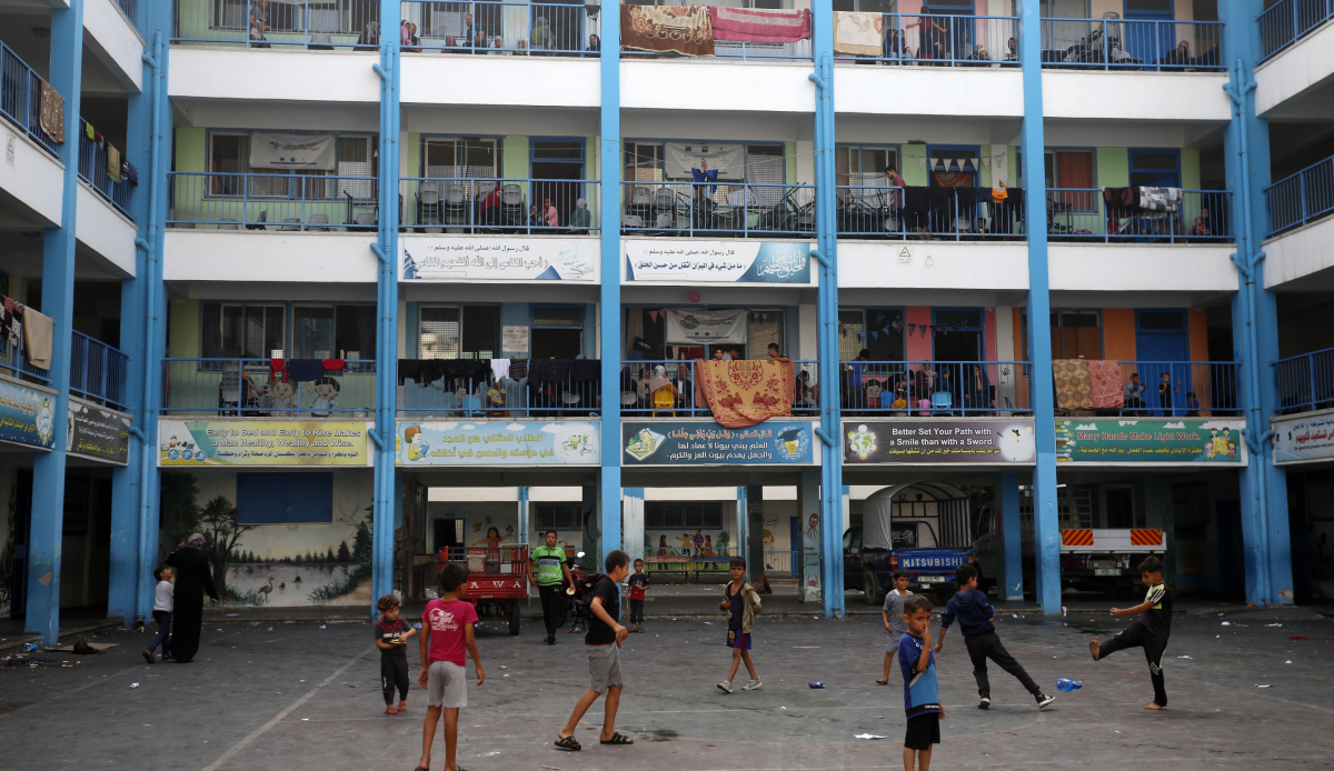 UN provides shelter for thousands of displaced Palestinians amidst Israeli attacks in Gaza