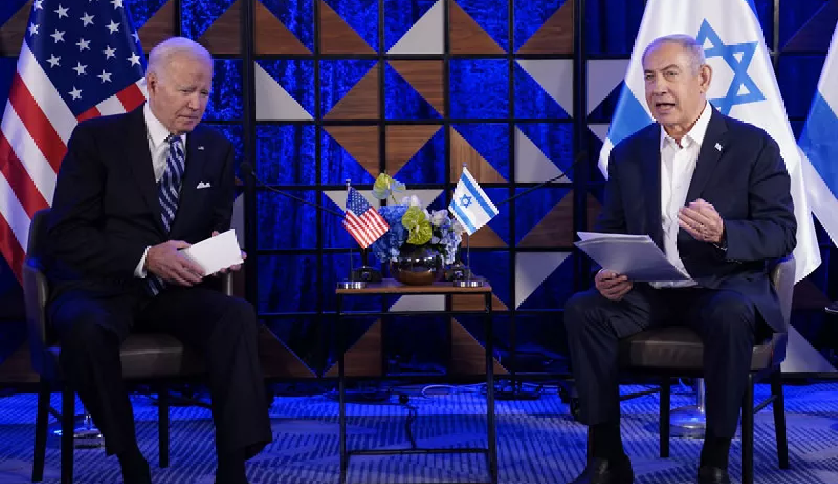 US President Joe Biden visits Tel Aviv in support of Israel
