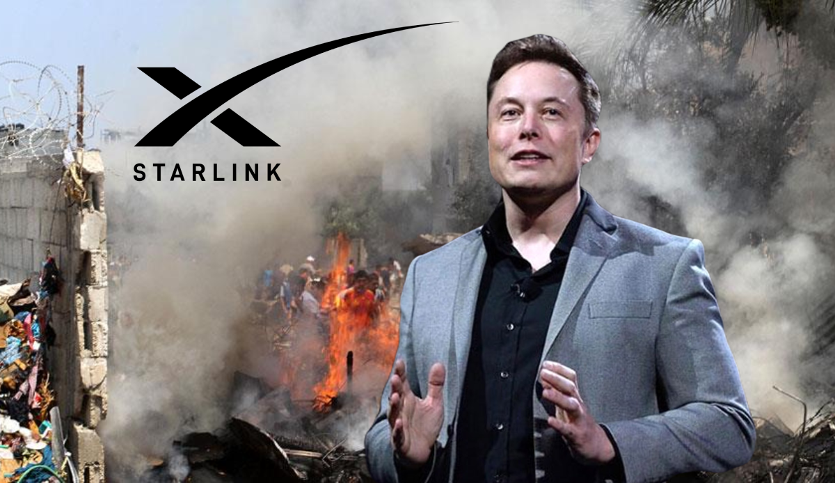 Elon Musk sends Starlink satellites to Gaza
