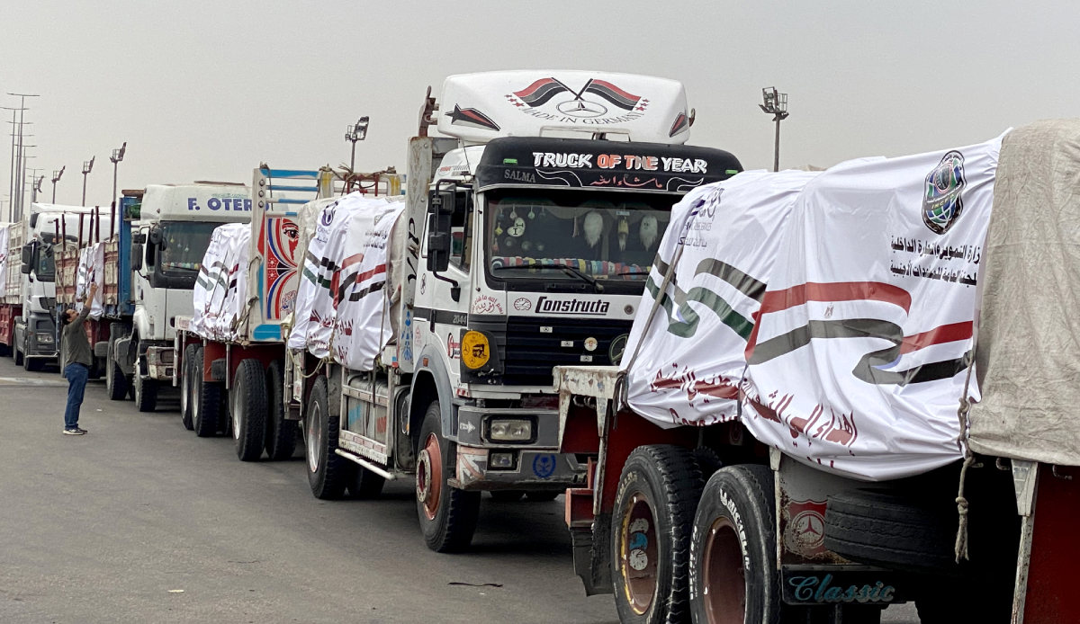 980 aid trucks reach Gaza through Rafah crossing: Palestinian Red Crescent