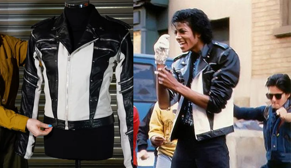 Michael Jackson's iconic leather jacket sells for $300,000