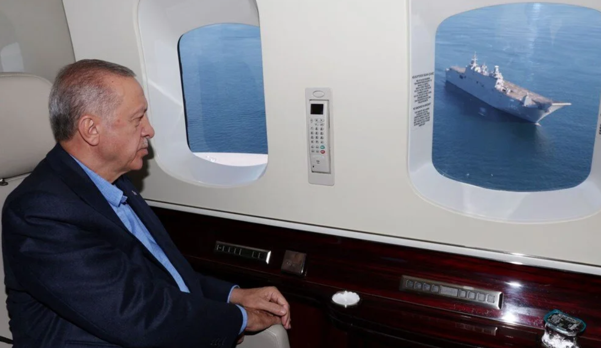 President Erdogan reveals plans for next-gen aircraft carrier