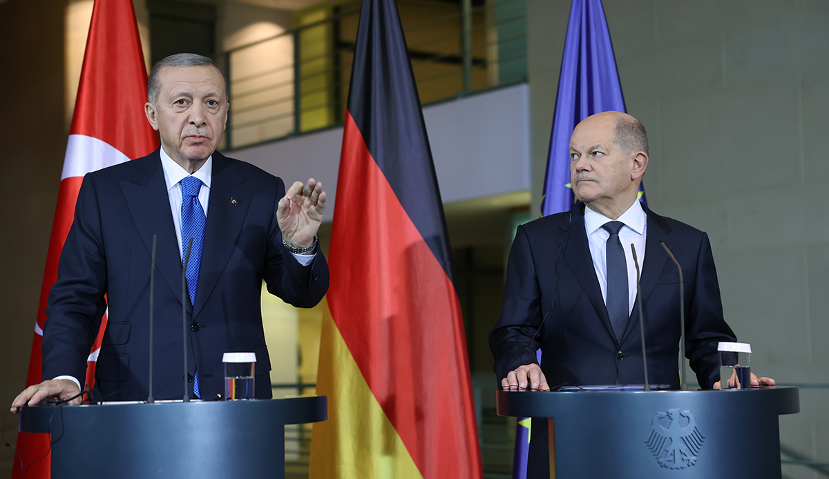 President Erdogan denounces Israel again, slams Germany's stance