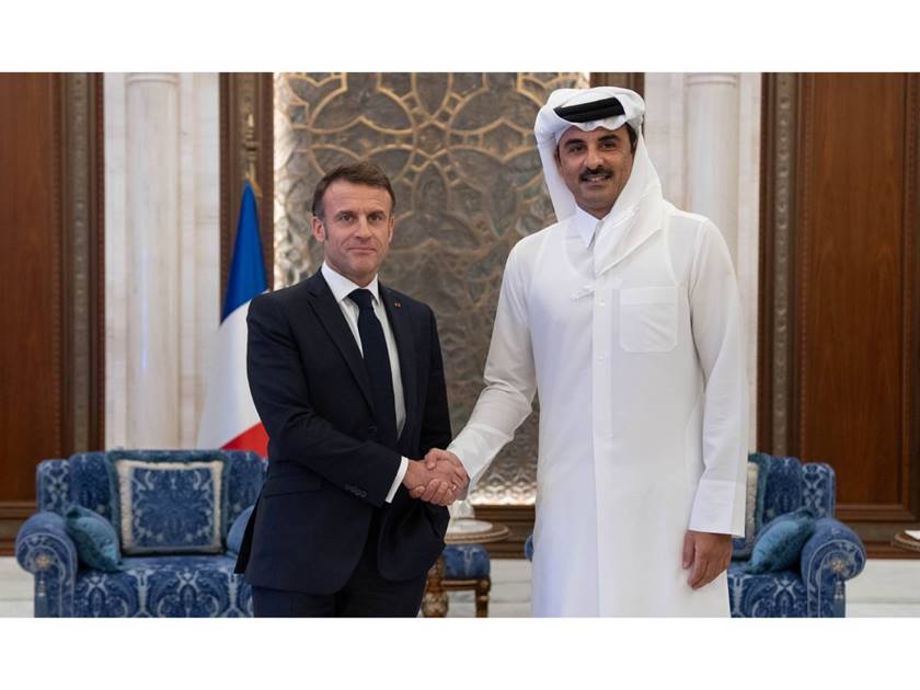 Macron’s visit to Doha and future of Israel, Palestine ties