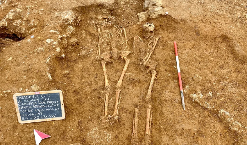 Roman necropolis discovered in central Italy with unique finds