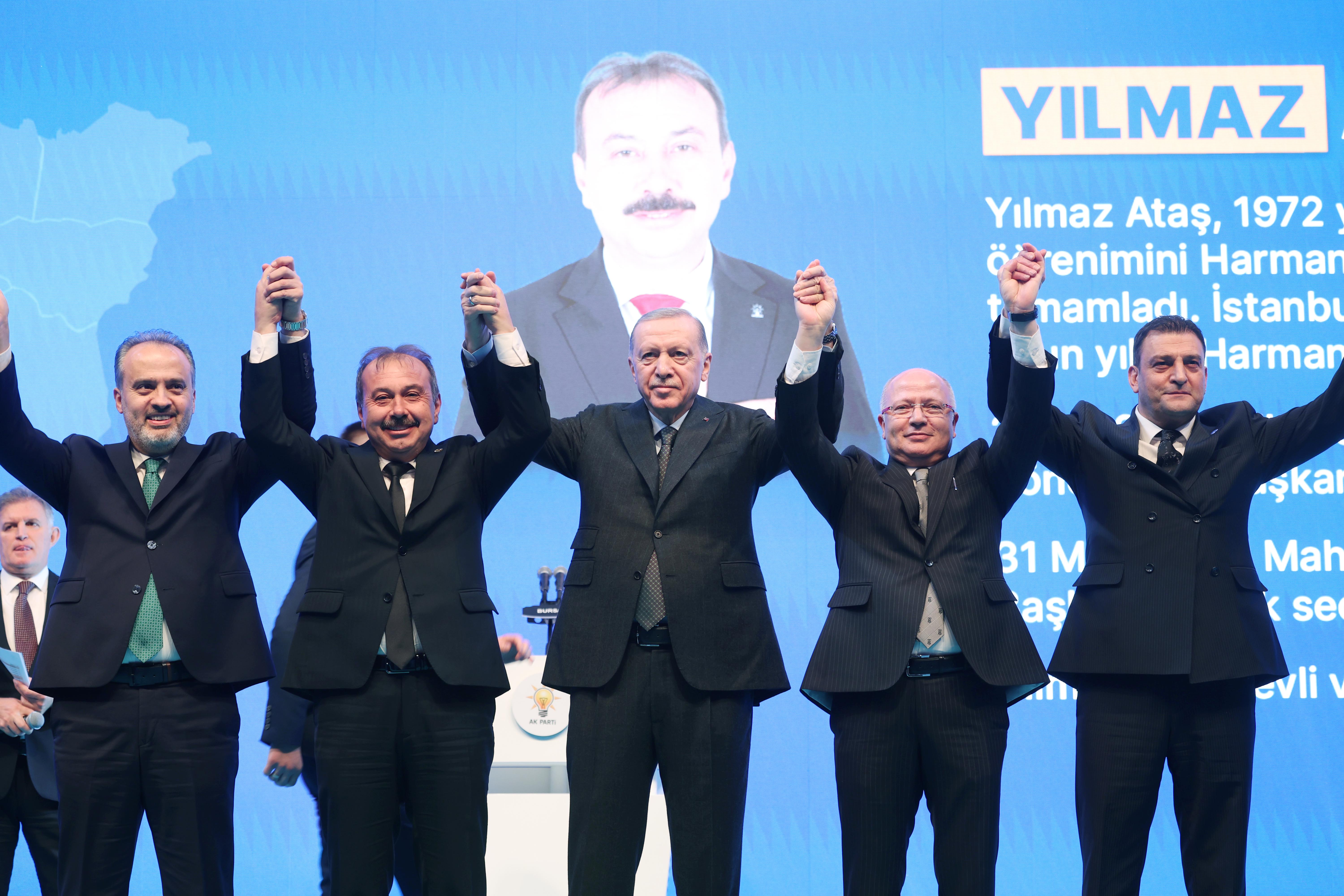 President Erdogan announced the visions of the party at the candidate presentation meeting