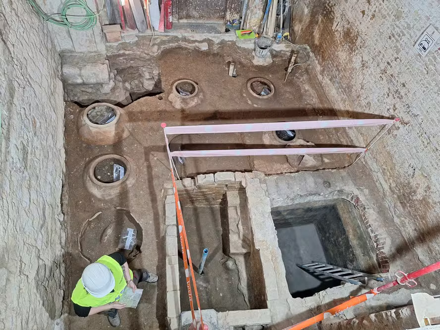 19th century chocolate factory and medieval palace discovered in Barcelona