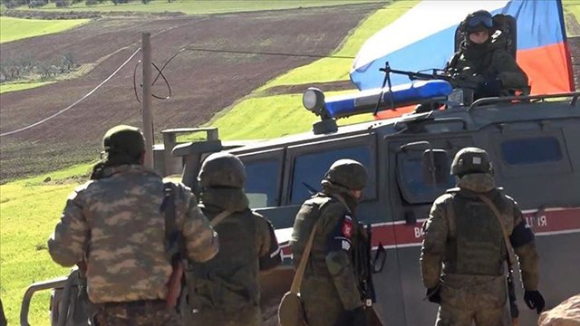 Russian forces conduct first patrol in northern Syria