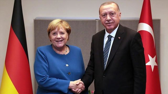 Turkish president, German chancellor discuss Syria, Libya