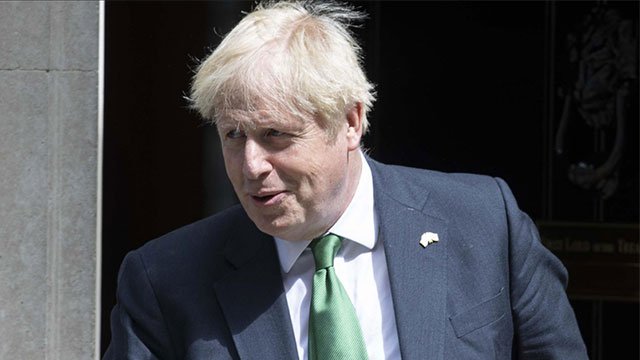 Former British PM Johnson arrives in UK amid leadership bid speculation