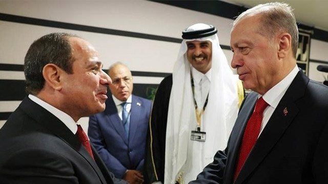Sisi - Erdogan meeting start to develop bilateral ties, Egypt says